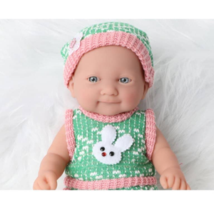 عروسک نوزاد 10 اینچی pure baby_اسباب بازی